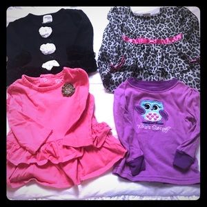 Baby girl 6-9 month shirts